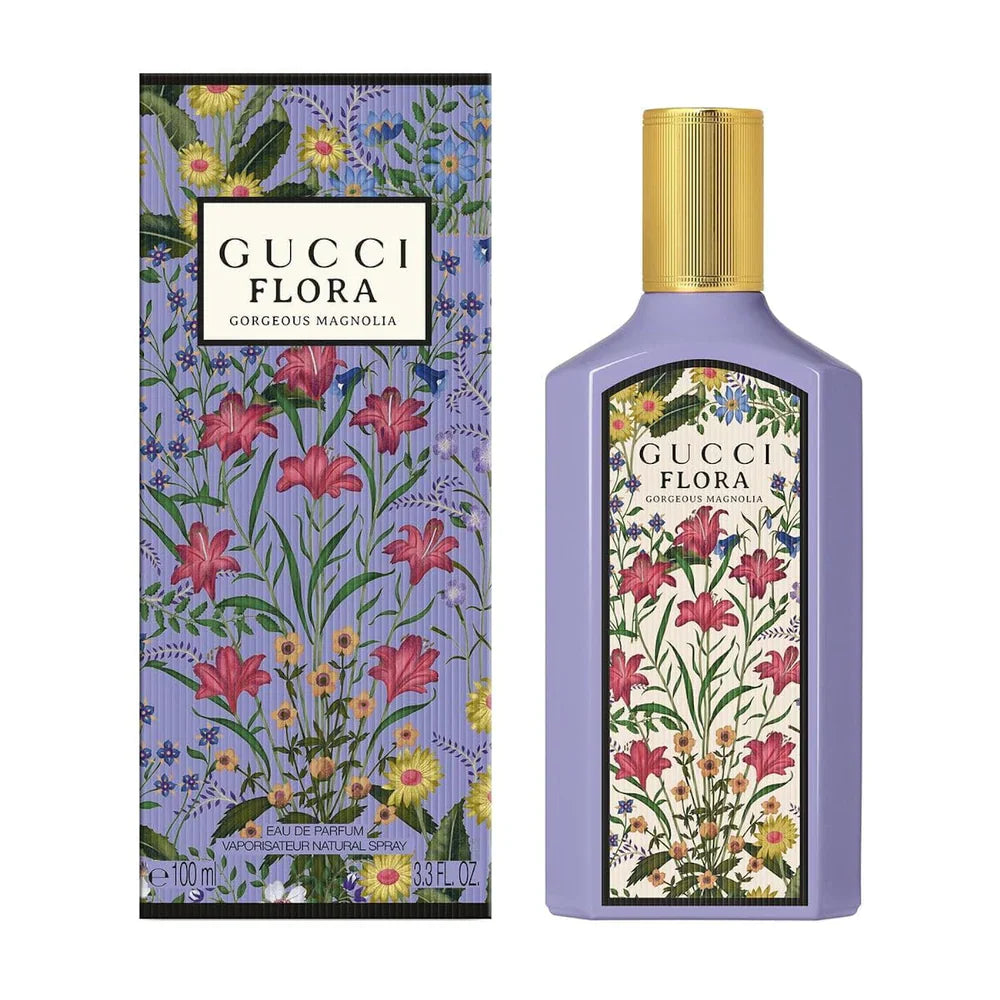 Gucci Women Flora Gorgeous Magnolia Eau De Liquid Floral Parfum(100ml)