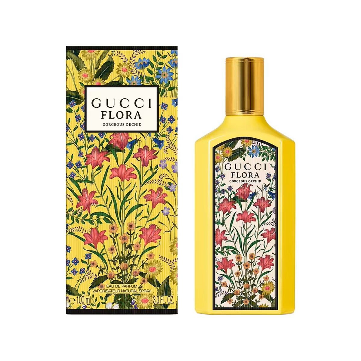 Gucci Flora Gorgeous Orchid Eau De Parfum for Women - 100 ml